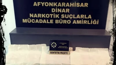 Afyonkarahisar Emniyet Müdürlüğü, Dinar Narkotik Suçlarla Mücadele Büro Amirliği ekipleri