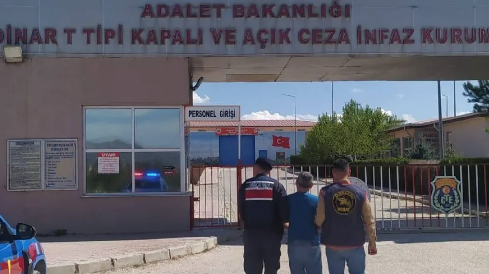 Afyonkarahisar İl Jandarma Komutanlığı Tarafından Aranan Şahıs Yakalandı