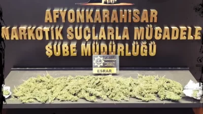 Afyonkarahisar Emniyet Müdürlüğü, uyuşturucu madde ticaretiyle mücadelesine kararlılıkla devam ediyor. 