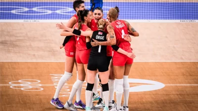 A Milli Kadın Voleybol Takımı, Paris 2024’ün bronz madalya mücadelesinde
