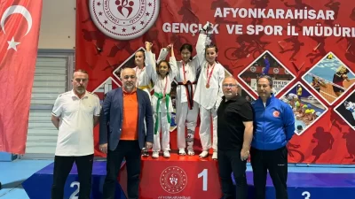 Afyonkarahisar, 23 Nisan Egemenlik Haftası coşkusunu Taekwondo İl Şampiyonası’yla doruğa