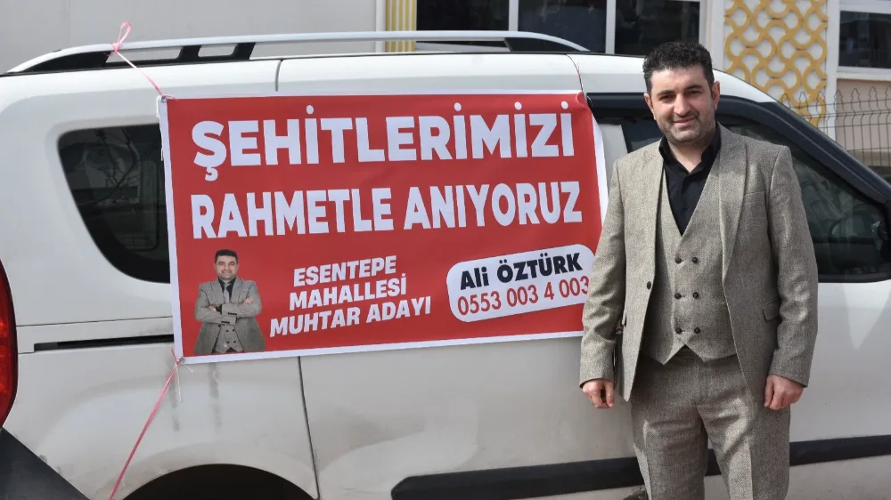 Muhtar adayı Öztürk, Ramazan