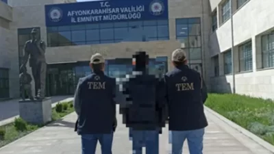 Afyonkarahisar İl Emniyet Müdürlüğü ekipleri, DEAŞ terör örgütü içerisinde geçmiş