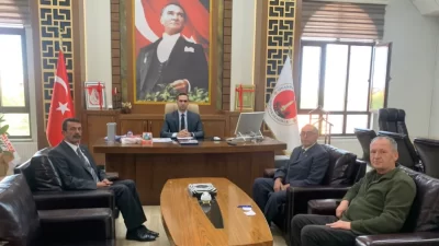 Milliyetçi Hareket Partisi (MHP) Sinanpaşa İlçe Başkanı Tuncer Çağlar ve