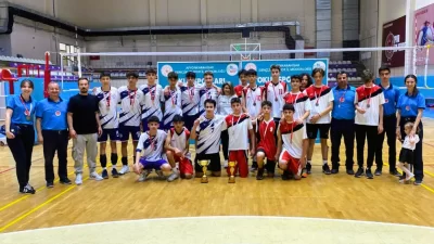 Afyonkarahisar Tınaztepe Spor Salonu’nda düzenlenen ve Okul Sporları faaliyetleri kapsamında