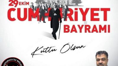 Cumhuriyetimizin kuruluşunun 101. yıl dönümünü büyük bir coşku ve gururla