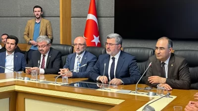 AK Parti Afyonkarahisar teşkilatları bugün Türkiye Büyük Millet Meclisi’nde AK