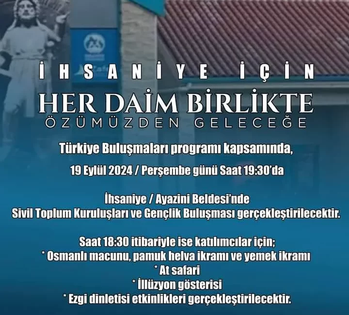 İhsaniye Belediyesi, gençleri bir