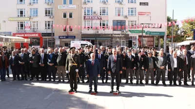 29 Ekim Cumhuriyet Bayramı’nın 101. yılı kutlamaları, Dinar Cumhuriyet Meydanı’nda