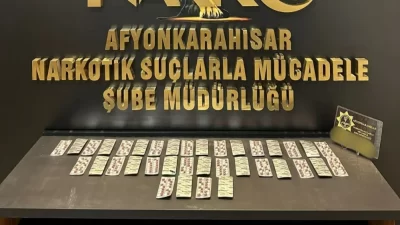 Afyonkarahisar İl Emniyet Müdürlüğü Narkotik Suçlarla Mücadele Şube Müdürlüğü ekipleri,