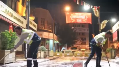 Afyonkarahisar Belediyesi, tarihi Uzun Çarşı’da büyük bir rekor denemesine imza