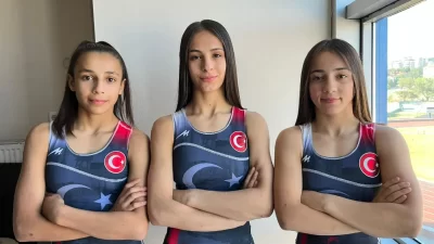  Taşoluk Belediye Spor Kulübü’nden üç yetenekli sporcu, Fatma Yılmaz, Hava