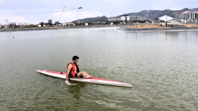 Türkiye Kano Federasyonu’nun Afyonkarahisar’da gerçekleştirdiği 1. Kademe Durgun Su Kano