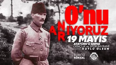 19 Mayıs 1919’un vatan topraklarını alçakça paylaşmaya cüret edenlere ve