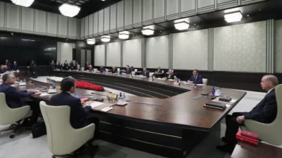 Cumhurbaşkanı Recep Tayyip Erdoğan’ın başkanlığında gerçekleşecek Cumhurbaşkanlığı Kabinesi toplantısı, Beştepe’de
