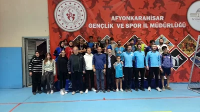 Afyonkarahisar’da Çiğiltepe Spor Salonu, 29 Ekim Cumhuriyet Kupası Masa Tenisi