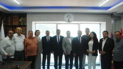 AK Parti Afyon milletvekilleri Ali Özkaya, İbrahim Yurdunuseven ve Hasan