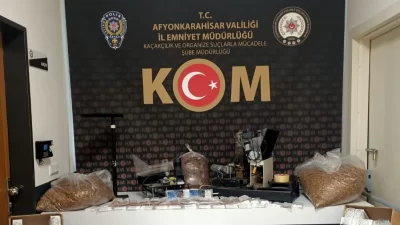 Afyonkarahisar İl Emniyet Müdürlüğü Kaçakçılık ve Organize Suçlarla Mücadele Şube