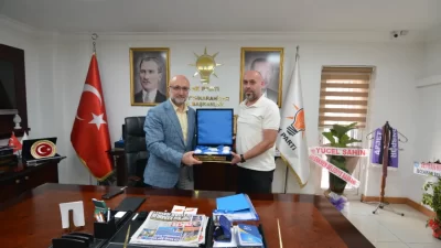 Afyonkarahisar AK Parti İl Başkanı olarak seçilen Av. Turgay Şahin’e,