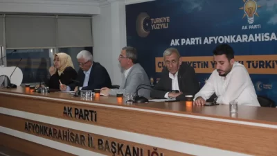 AK Parti Afyonkarahisar İl Başkanlığı’nda Yerel Yönetimler Bölge Koordinatörü Bilal