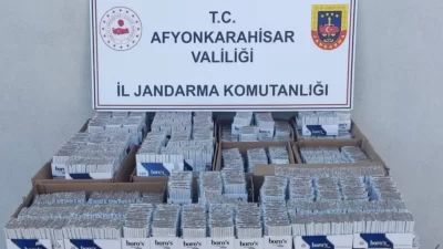 Afyonkarahisar İl Jandarma Komutanlığı Kaçakçılık ve Organize Suçlarla Mücadele Şube