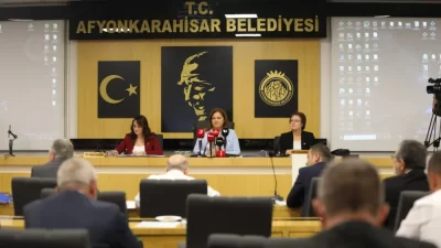 Afyonkarahisar Belediye Meclisi, Belediye Başkanı Burcu Köksal’ın başkanlığında Eylül ayı