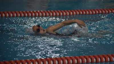 Afyonkarahisar’da düzenlenen Okul Sporları Minikler ve Küçükler Yüzme Müsabakaları, Yarı