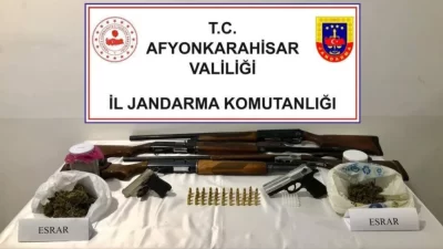 Afyonkarahisar İl Jandarma Komutanlığı Kaçakçılık ve Organize Suçlarla Mücadele Şube