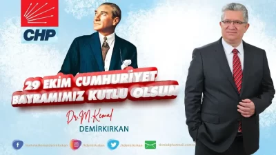 Afyonkarahisar belediye meclis başkan vekili Dr. M. Kemal Demirkırkan, Türkiye