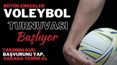 Hocalar Kaymakamlığı Gençlik ve Spor İlçe Müdürlüğü, voleybol tutkunları için