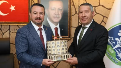 Dinar Belediye Başkanı Veysel Topçu, Dinar Esnaf ve Sanatkarlar Odası