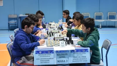 Okul Sporları faaliyet programı kapsamında Satranç Gençler, Küçükler ve Yıldızlar