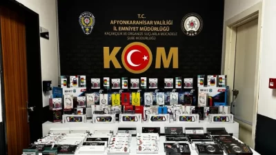 Afyonkarahisar İl Emniyet Müdürlüğü’ne bağlı Kaçakçılık ve Organize Suçlarla Mücadele