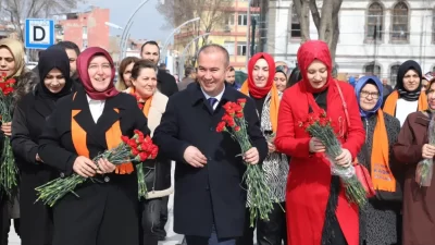 AK Parti Afyonkarahisar Kadın Kolları Başkanı Ferda Ertürk, 8 Mart