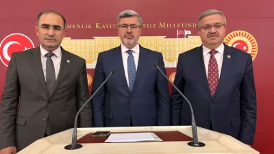 AK Parti Afyonkarahisar Milletvekilleri Ali Özkaya, İbrahim Yurdunuseven ve Hasan