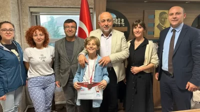 Afyonkarahisar Gençlik ve Spor İl Müdürlüğü cimnastik sporcuları ve antrenörleri