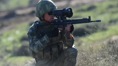 Suriye’nin kuzeyindeki Fırat Kalkanı bölgesine saldırı hazırlığındaki PKK/YPG’li 2 terörist