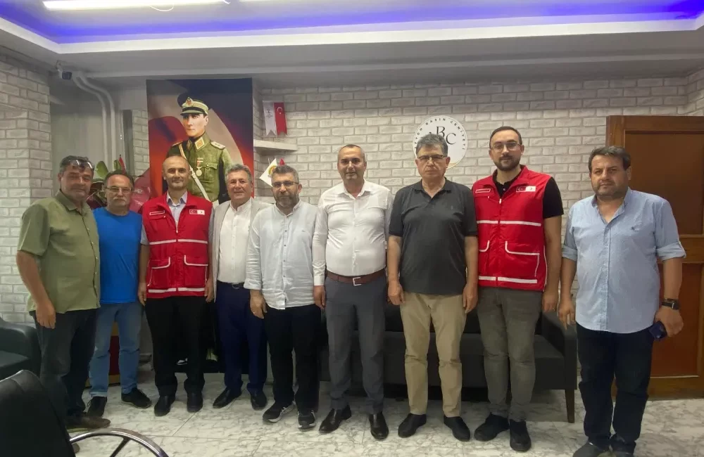 Türk Kızılayı İl Başkanı Mehmet Yakın’dan ABC’ye ziyaret