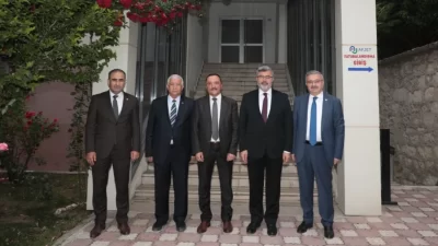 AK Parti Afyonkarahisar İl Başkanı Hüseyin Menteş ve AK Parti