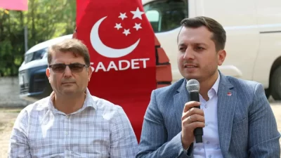 Saadet Partisi İl Başkanı Beytullah Karataş Sandıklı Teşkilat Buluşmasında partililer