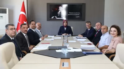 Afyonkarahisar Valisi Doç. Dr. Kübra Güran Yiğitbaşı’nın başkanlığında gerçekleşen İl