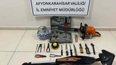 Afyonkarahisar İl Emniyet Müdürlüğü Asayiş Şube Müdürlüğü ekipleri, son günlerde