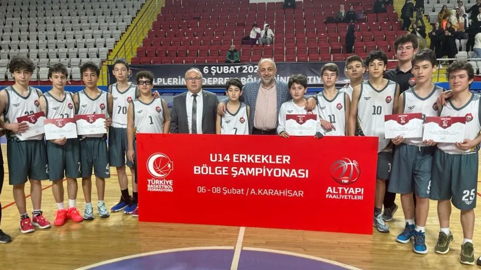 Afyonkarahisar’da düzenlenen Basketbol U-14