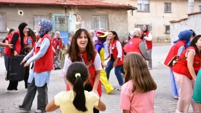 Afyonkarahisar’da düzenlenen 183. Dönem Damla Hareketi Projesi gönüllüleri, beşinci günlerini
