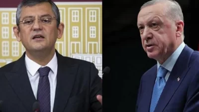 Cumhurbaşkanı Recep Tayyip Erdoğan ile CHP Genel Başkanı Özgür Özel