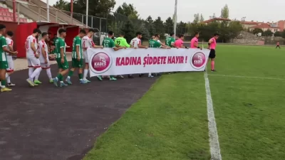 Şuhut Gençlik ve Spor İlçe Müdürlüğü tarafından düzenlenen futbol müsabakasında,