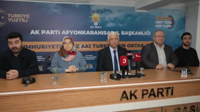   AK Parti Afyonkarahisar İl Başkanı Hüseyin Menteş, 27 Mayıs
