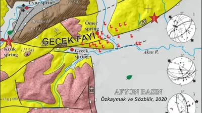 Afyonkarahisar’da 13 Ekim sabahı, yerel saatle 03:14’te 4,4 büyüklüğünde bir